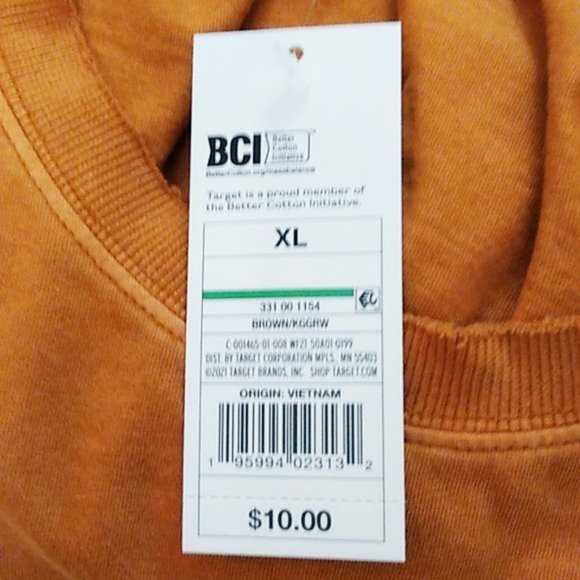 NWT Women's Short Sleeve Roll Cuff Boxy T-Shirt - Wild Fable - XS/S/M/L/XL - Picture 5 of 6